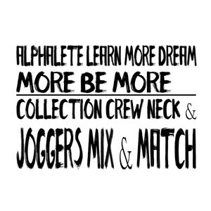 Alphalete Crew Neck & Alphalete Joggers Mix Match Set